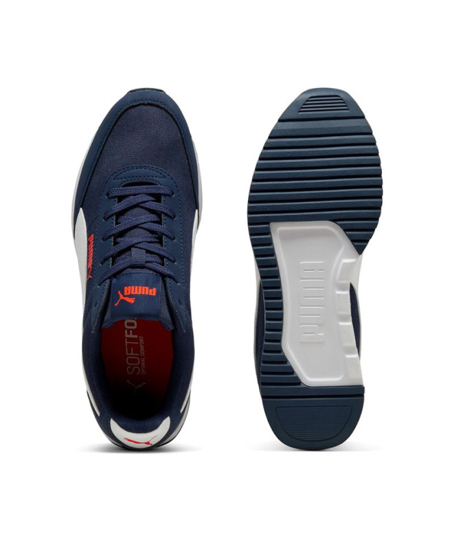 Chaussures Puma R78 Lightwind, Navy Red, Homme
