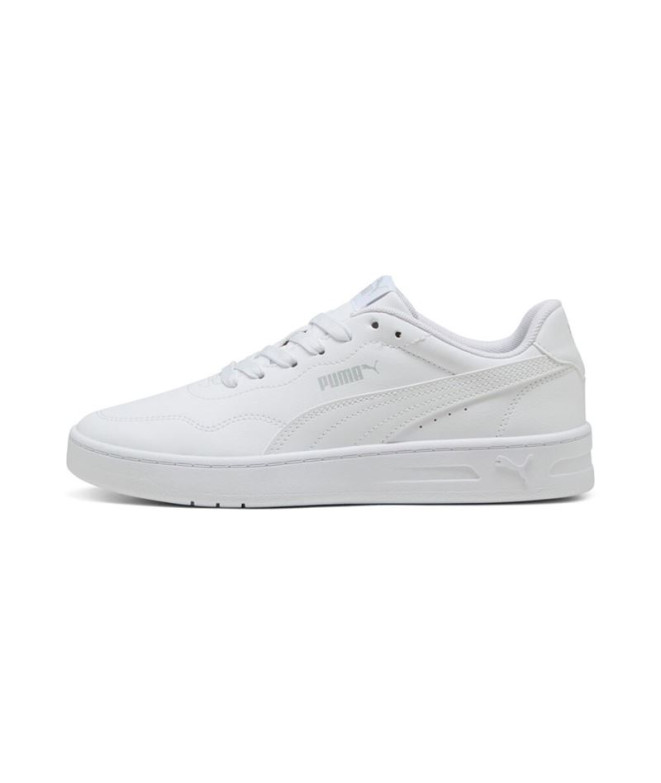 Zapatillas Puma Court Lally, White White Co, Mujer