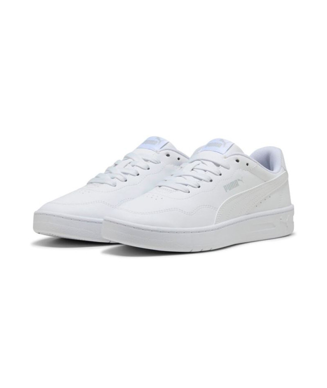 Zapatillas Puma Court Lally, White White Co, Mujer