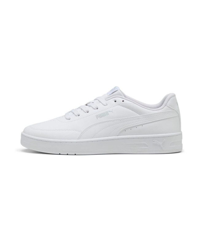 Chaussures Puma Court Classic Clean, Blanc...