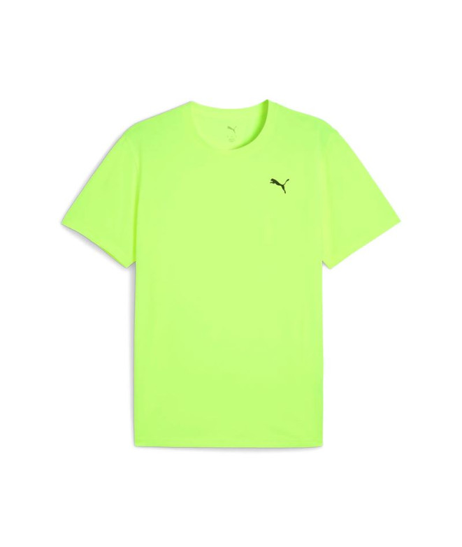 Camiseta de Fitness Puma M Tad Essentialsentials Sol, Yellow Alert, Homem