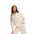 Moletom Puma Essentials Script Comfort H, Alpine Snow Mulher