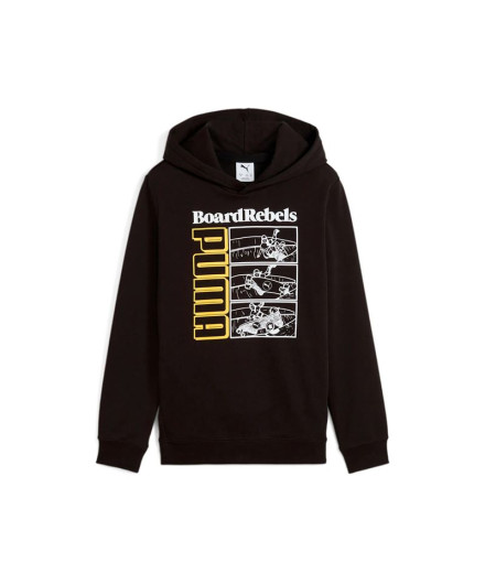 Sudadera Puma Mid90S  Tr B, Negro Infantil