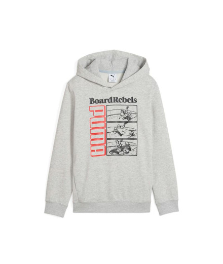 Sweat Puma Mid90S Tr B, Light Gray Hea Enfant Sweat Puma Mid90S Tr B, Light Gray Hea Enfant