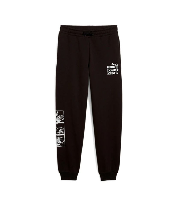 Calça Puma Mid90S Sweatpants Tr, Preto Infantil