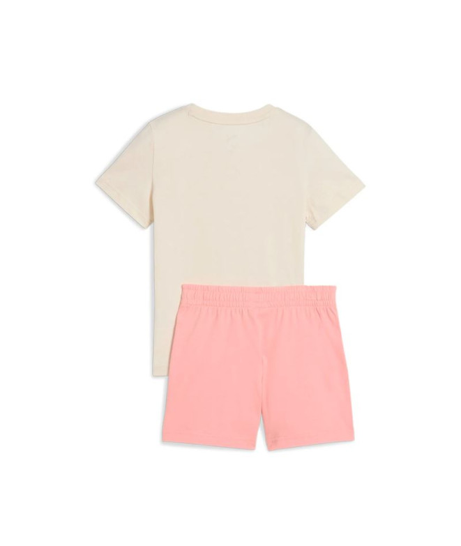 Ensemble Puma Essentials Logo An Enfant Rose/Beige