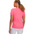 Camiseta Manga Curta de Fitness Under Armour Tech Ssv- Solid Mulher Rosa