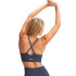 Brassiere de sport de Fitness Under Armour Vanish Seamless Low Femme Gris