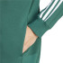 Chaqueta adidas Essentials Fleece 3-Stripes Full-Zip Hombre Verde Oscuro