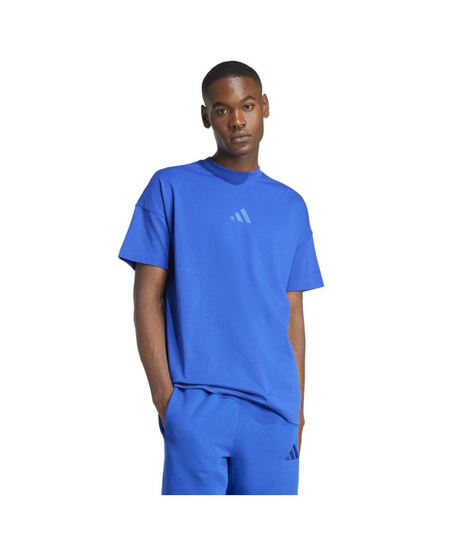 T-shirt adidas A Szn Homme Bleu