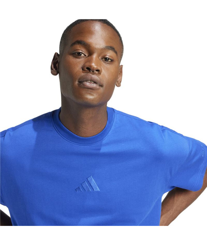 T-shirt adidas A Szn Homme Bleu