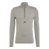 Moletom de Fitness adidas Workout Quarter-Zip Homem Marrom