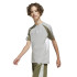 Camiseta adidas Cb Infantil Cinza