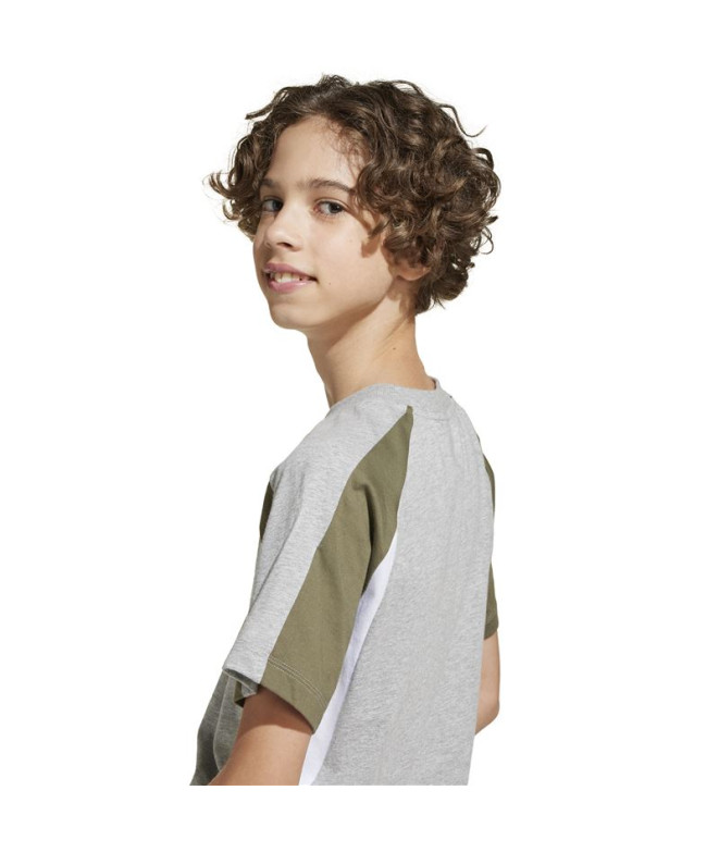 T-shirt adidas Cb Enfant Gris