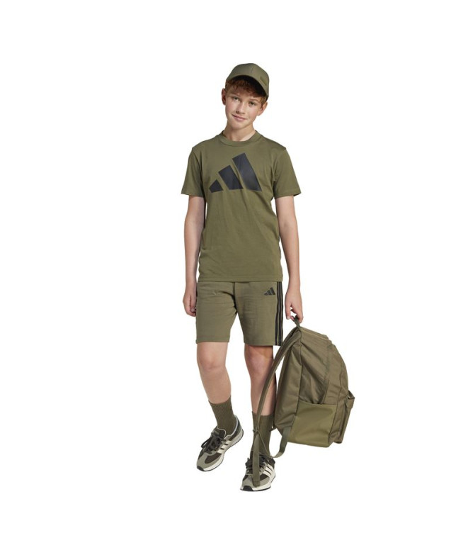 Pantalons adidas 3 Bandes Kn Sh 210 Enfant Vert...