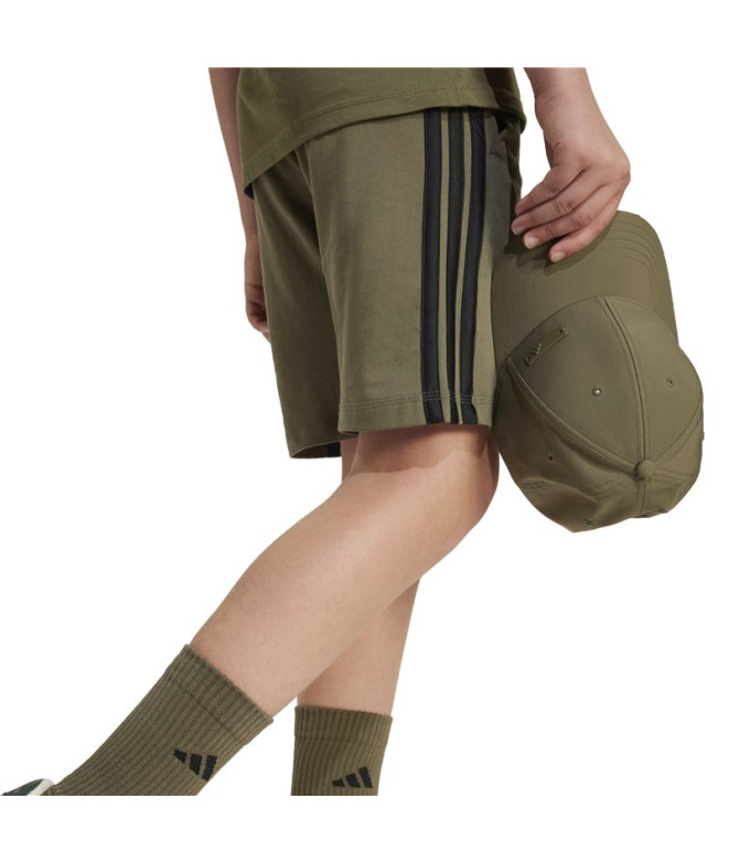Pantalons adidas 3 Bandes Kn Sh 210 Enfant Vert...