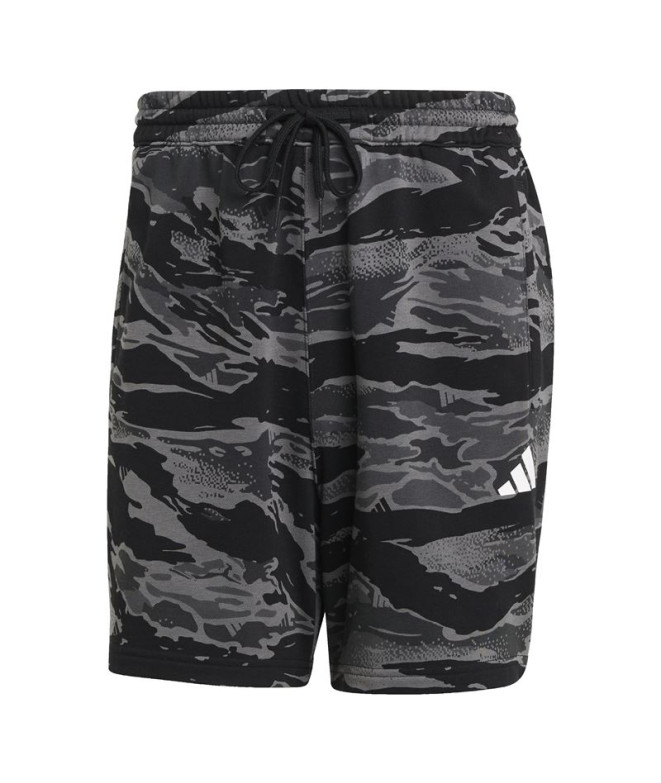 Calça adidas Sea Camo Shrt Homem Multicolor/Preto