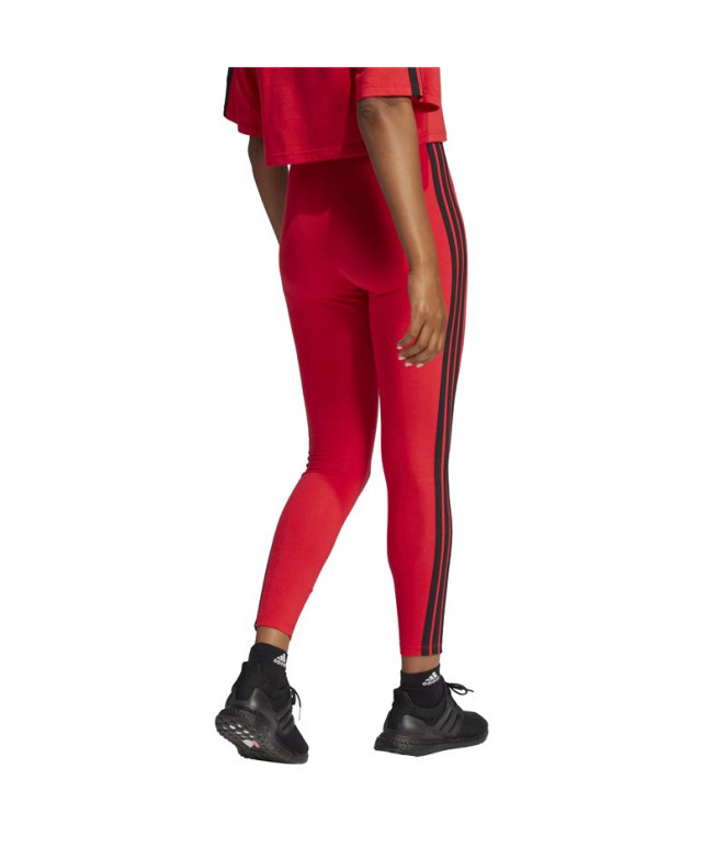 Malhas adidas 3 Bandas Sj Mulher Rubpur/Negro