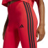 Malhas adidas 3 Bandas Sj Mulher Rubpur/Negro