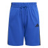 Calça adidas 3 Bandas Kn Sh 210 Infantil Azul/Negro