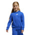 Moletom adidas Lk Sl Fl Hd Infantil Azul/Branco