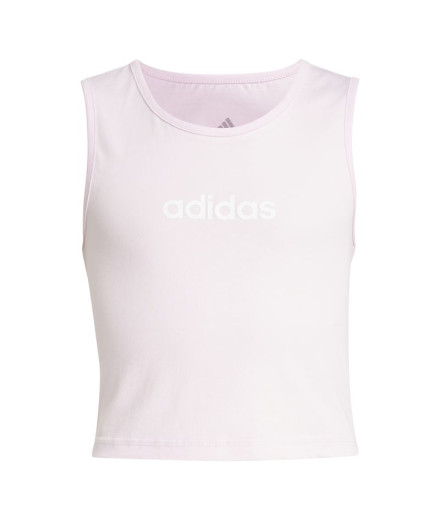 Camiseta adidas Jg Lin Tk 160 Menina Rosa