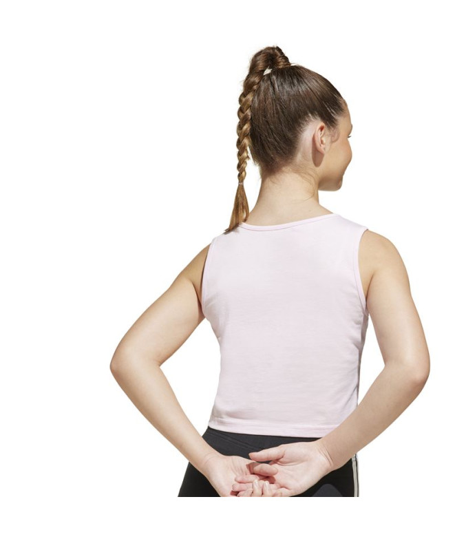 Camiseta adidas Jg Lin Tk 160 Menina Rosa