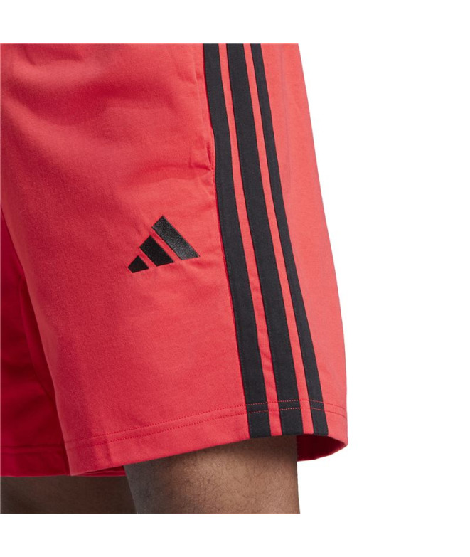 Pantalons adidas 3 Bandes Sj 7 Homme Rubpur/Noir