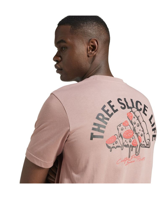 Camiseta adidas Pizza Homem Rosa