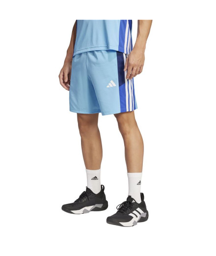 Pantalons de Fitness adidas Tr Ess Cb Short Homme Bleu 2
