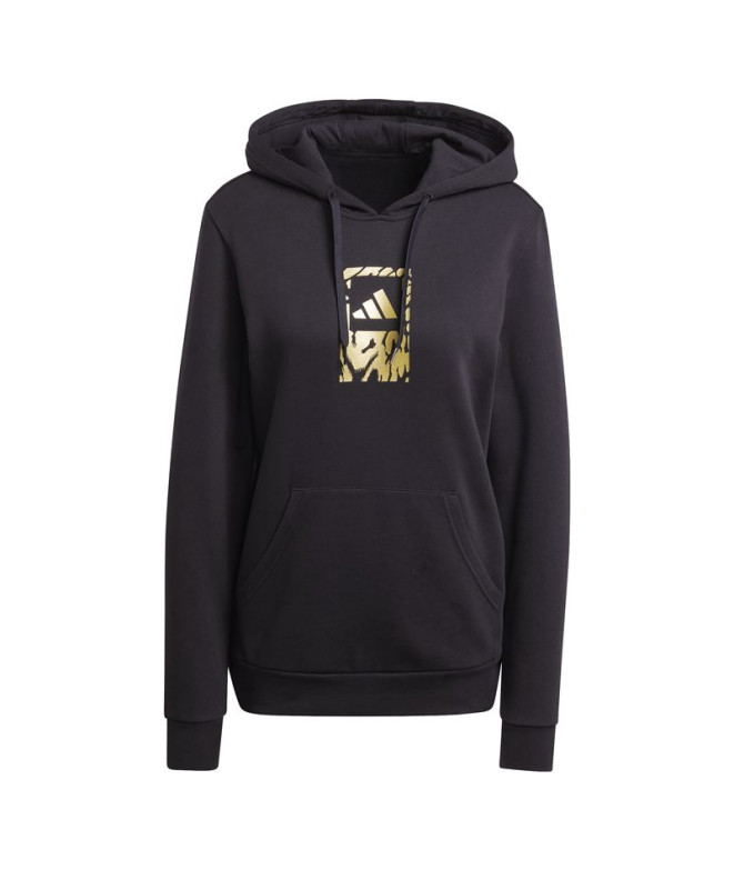 Moletom adidas Met  Mulher Preto