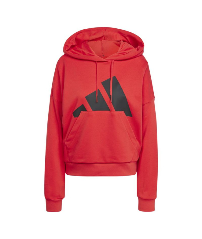 Sudadera adidas Bl French Terry Hd Mujer Rubpur/Negro