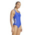Fato de banho de Natação adidas 3 Bandas Bld Swimsuit Mulher Azul