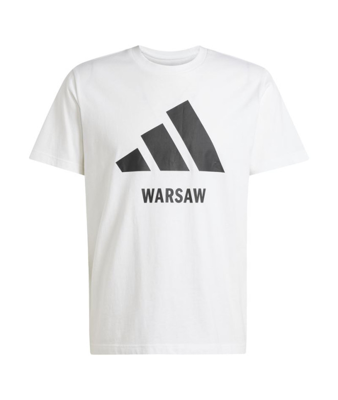 Camiseta adidas Warsaw Blanco