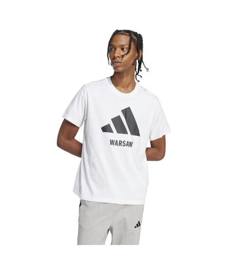 T-shirt adidas Varsovie Blanc 2