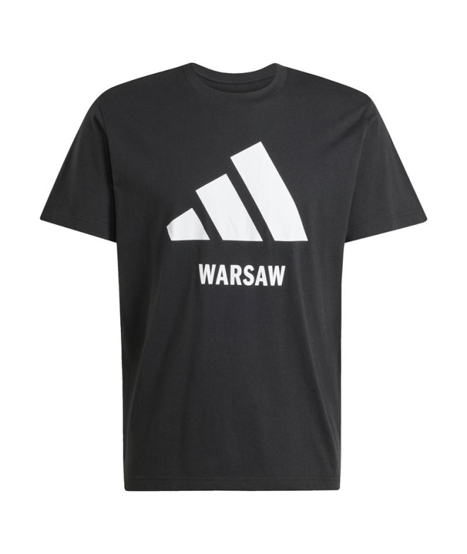 Camiseta adidas Warsaw Negro