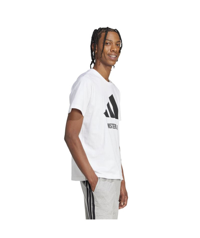 Camiseta adidas Amsterdã Branco