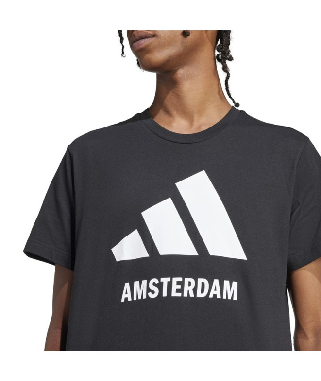 T-shirt adidas Amsterdam Noir
