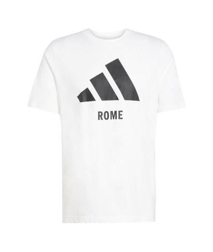 T-shirt adidas Rome Homme Blanc