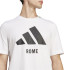 Camiseta adidas Rome Hombre Blanco