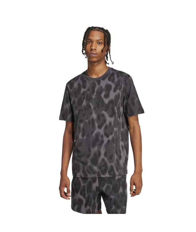 T-shirt adidas Future Icons 3Bar Homme Gris