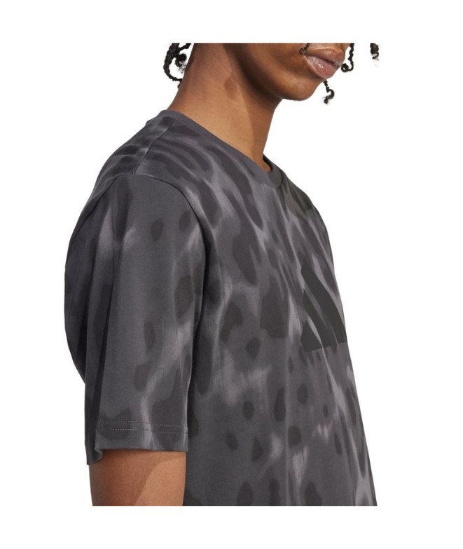 T-shirt adidas Future Icons 3Bar Homme Gris
