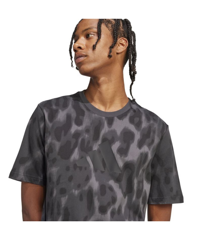 T-shirt adidas Future Icons 3Bar Homme Gris