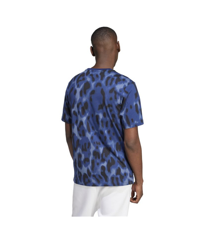 T-shirt adidas Future Icons 3Bar Homme Bleu