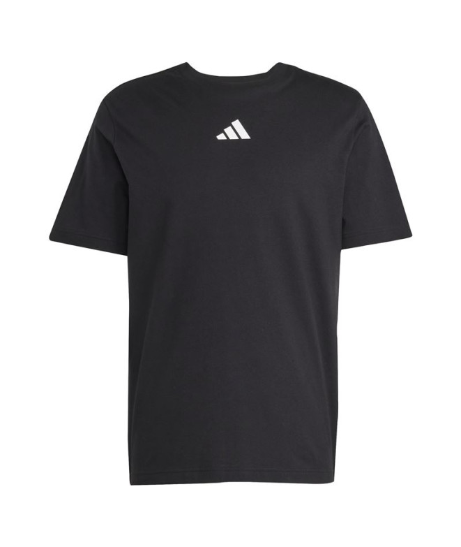 Camiseta adidas G Eng Homem Preto