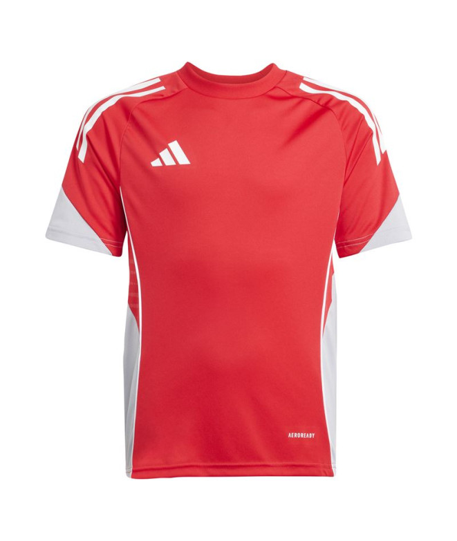 Camiseta de Futebol adidas Tiro25C Tr Jsyy Infantil Rubpur