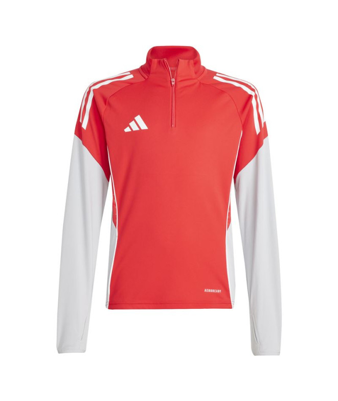 Camiseta de Futebol adidas Tiro25C Tr Infantil Rubpur