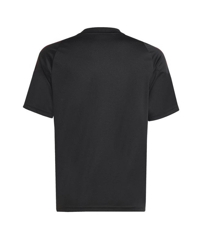 Camiseta de Futebol adidas Tiro24 Jsyy Infantil Preto