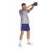 Camiseta de Fitness adidas Power Aop Homem Tonvio/Negro