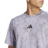 Camiseta de Fitness adidas Power Aop Homem Tonvio/Negro